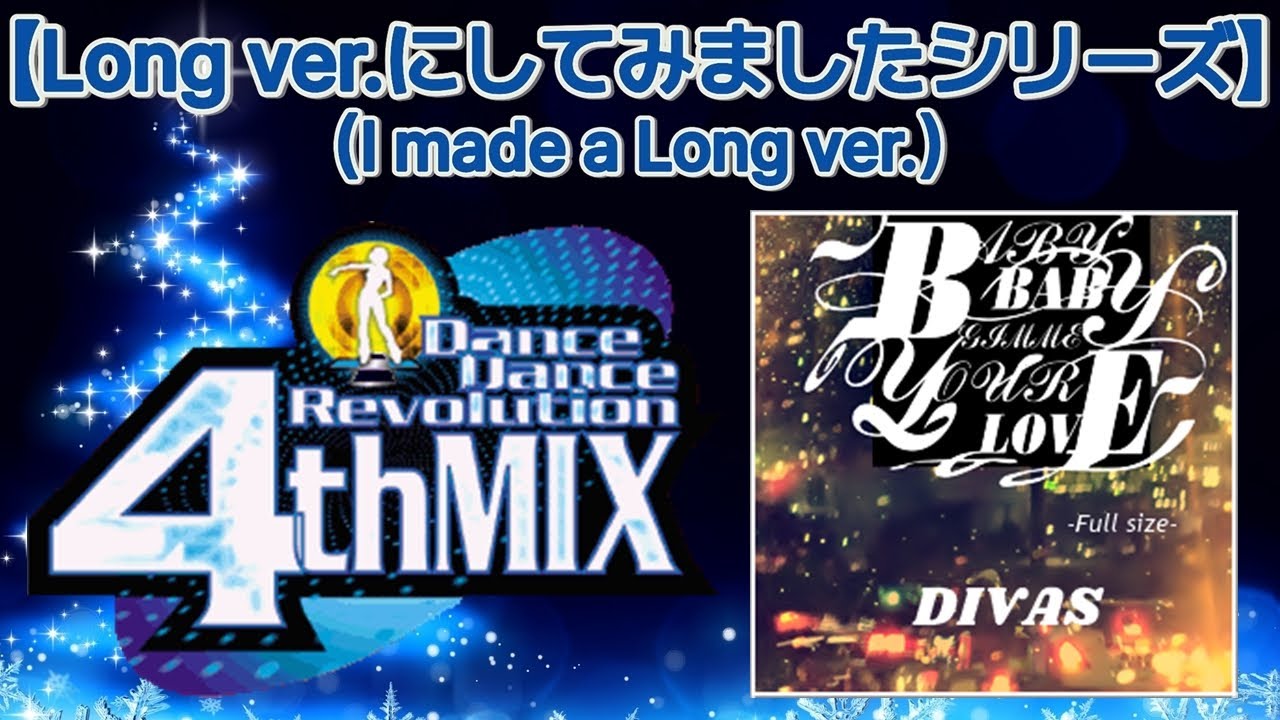 BABY BABY GIMME YOUR LOVE (Full size) [M.S Edit] / DIVAS