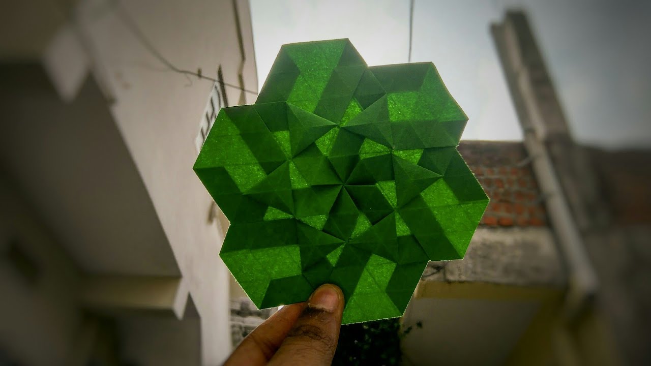 Origami Tessellation Star Tuatorial