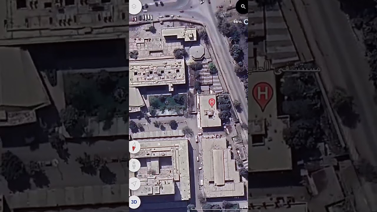 خريطة مستشفيات جامعة اسيوط |Assiut university hospitas map 
