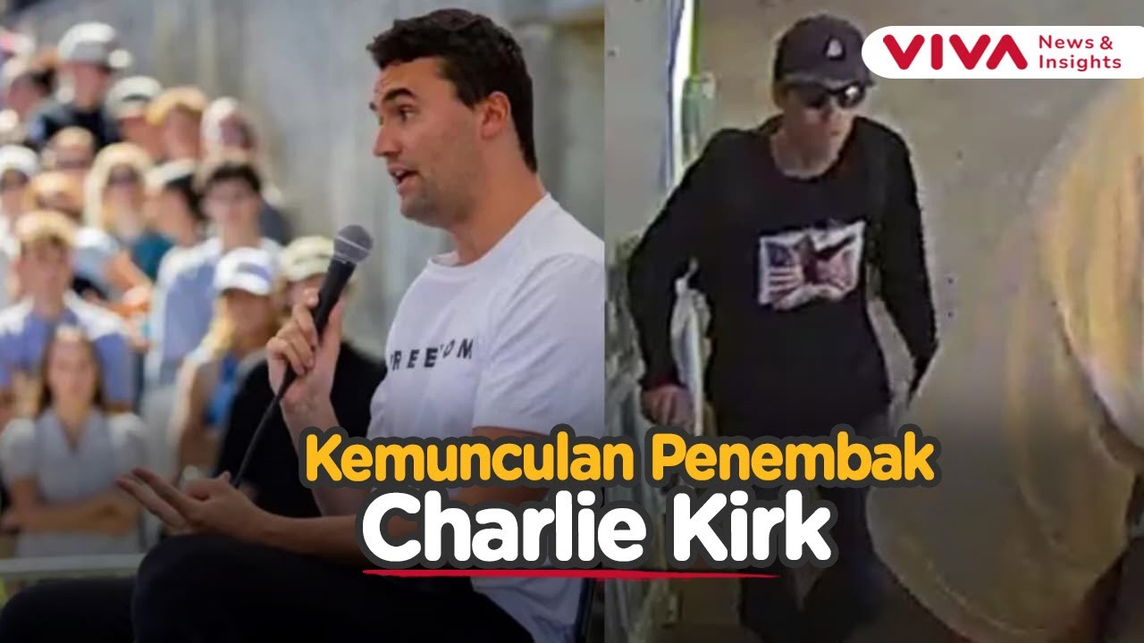 Rekaman Detik-detik Penembak Charlie Kirk Beraksi