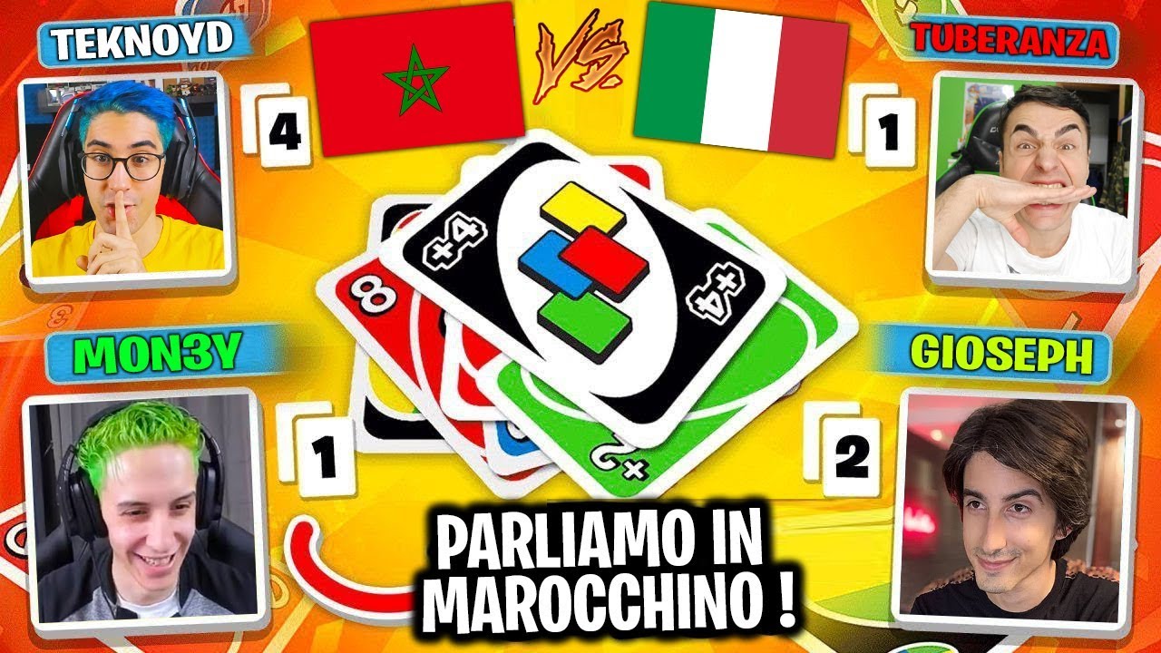 MAROCCO VS ITALIA su UNO contro YOUTUBER FAMOSI ! (FINITO IN DlSSlNG)