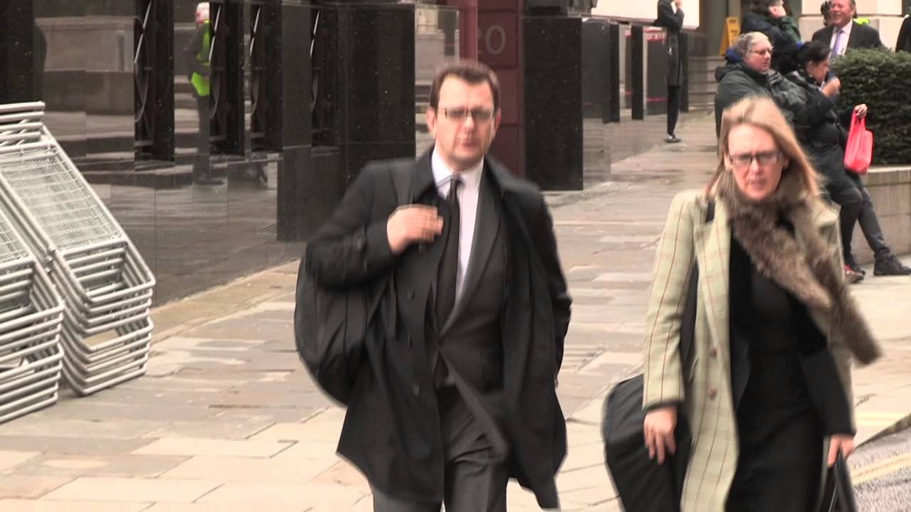 Andy Coulson at Old Bailey