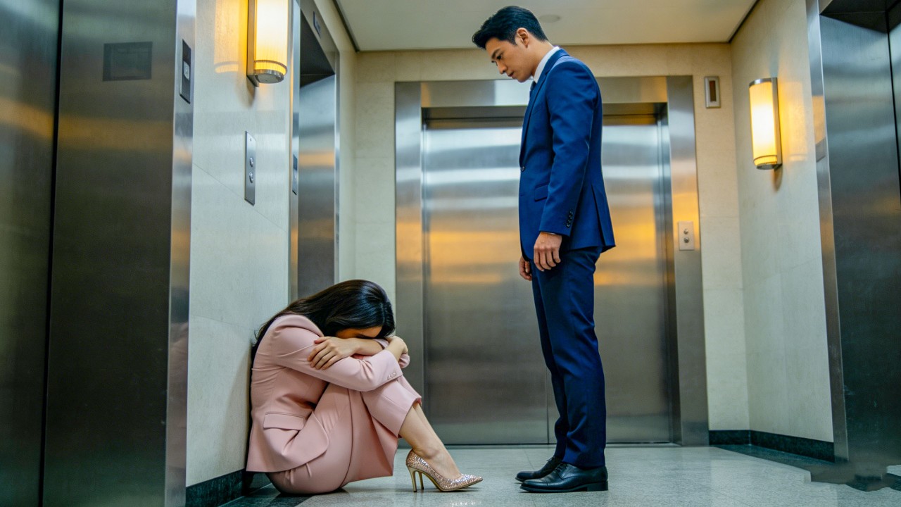 CEO's first day back home, falls for crying girl in elevator, searches the whole city for her!