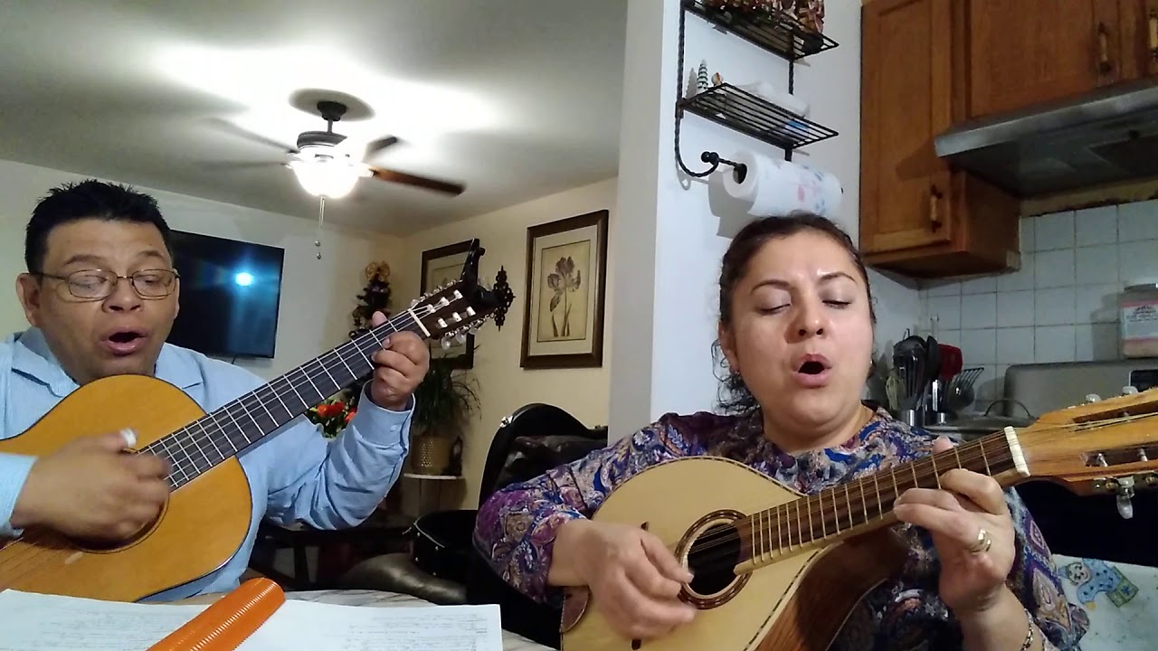 Oh Señor, delante de ti  mandolina o tricordio