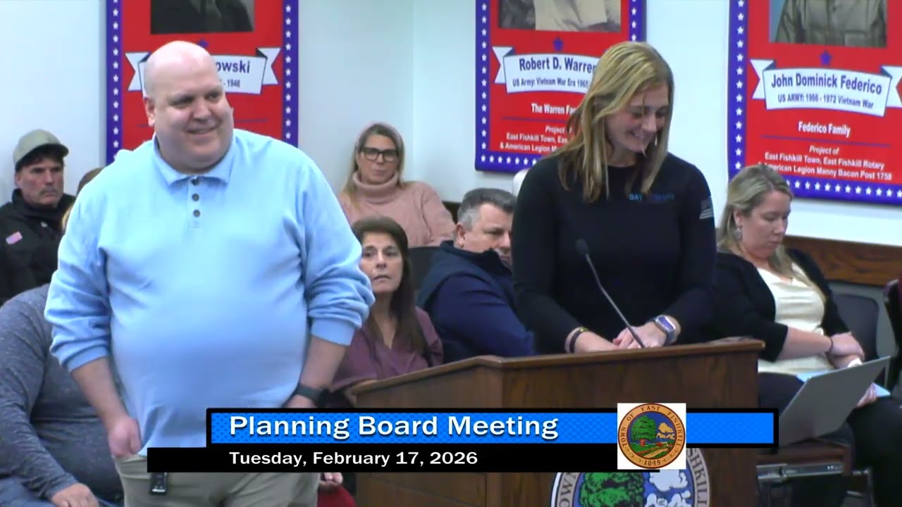 Planning Board Meeting 2-17-26