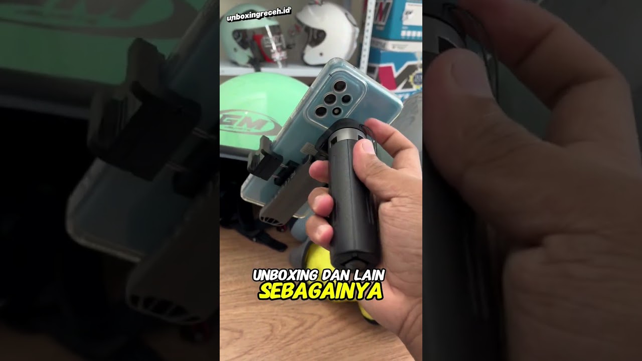 BIKIN KONTEN LEBIH MUDAH PAKAI GRIP HP LENYES