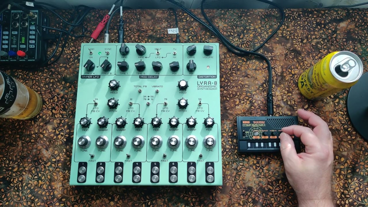 #feedbackuary ...Heraclitean Hymn II... [Lyra-8] [Monotron]