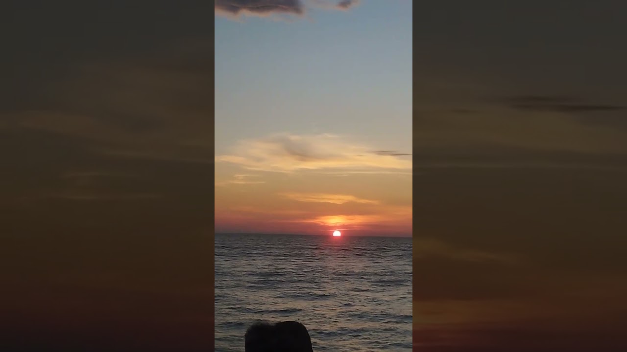 SUNSET AT KODI BEACH KUNDAPUR...#rider #ridersmotovlogger