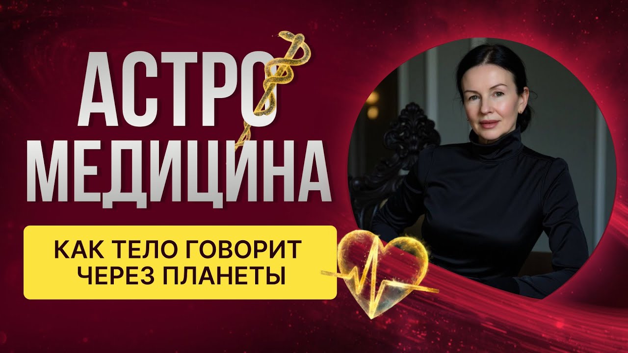 АСТРОМЕДИЦИНА: КАК ТЕЛО ГОВОРИТ ЧЕРЕЗ ПЛАНЕТЫ.