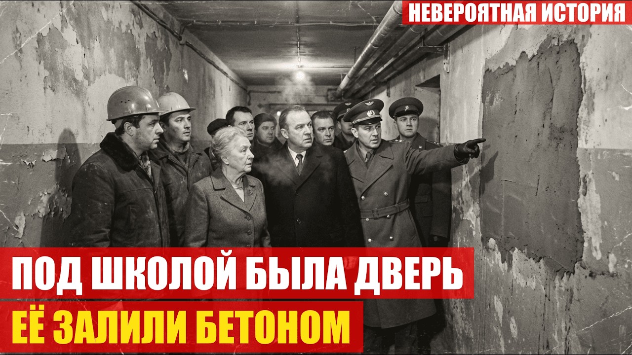 Под школой нашли ВТОРОЙ вход… и в ту же ночь залили бетоном! Что скрывали 30 лет?