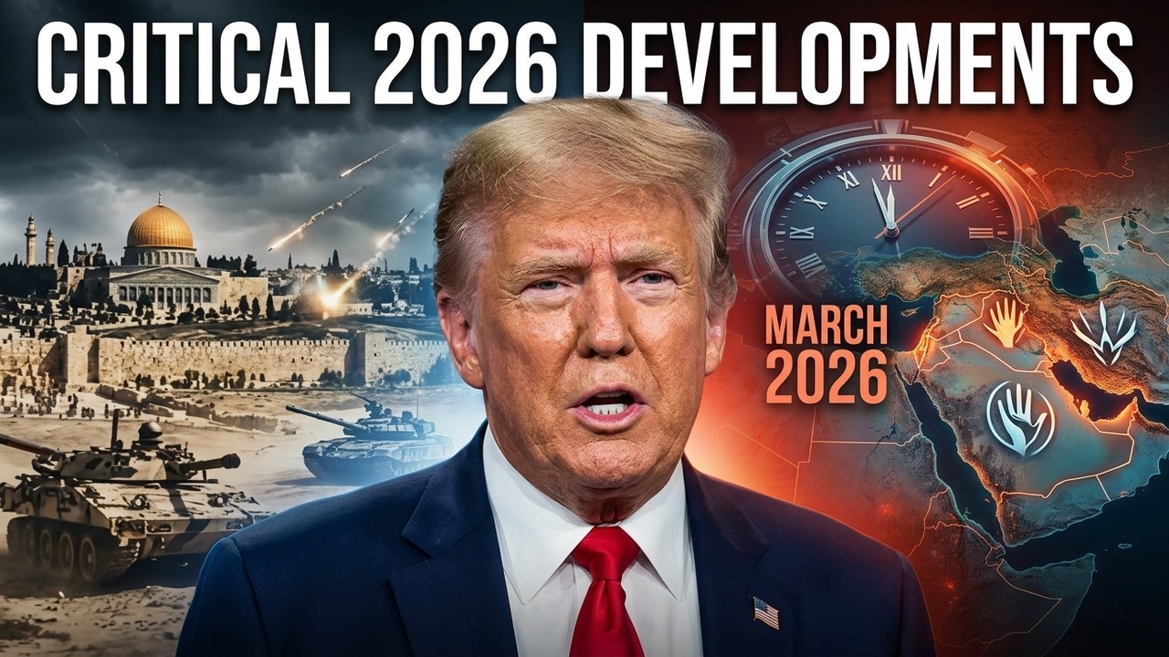 Global Prophecy Alert: March 2026 Critical Developments