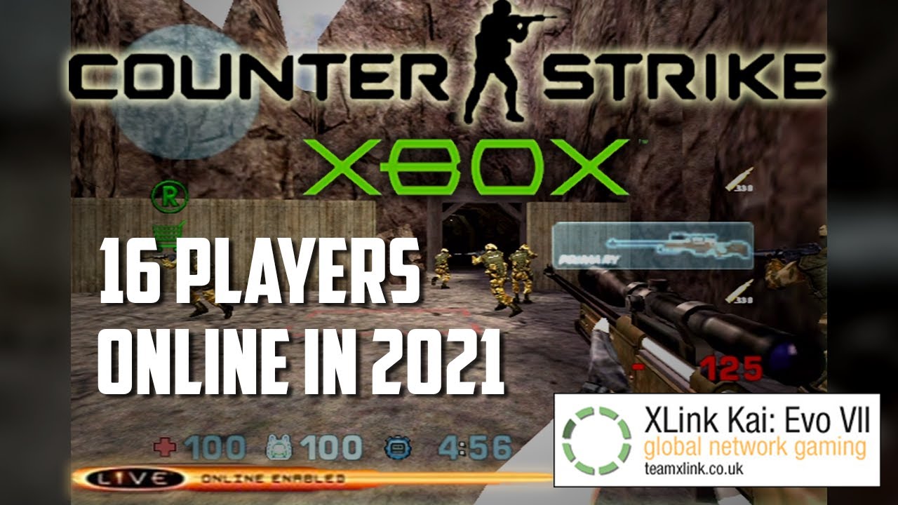 Counter-Strike Xbox - Full 16 Player Online Multiplayer 2021