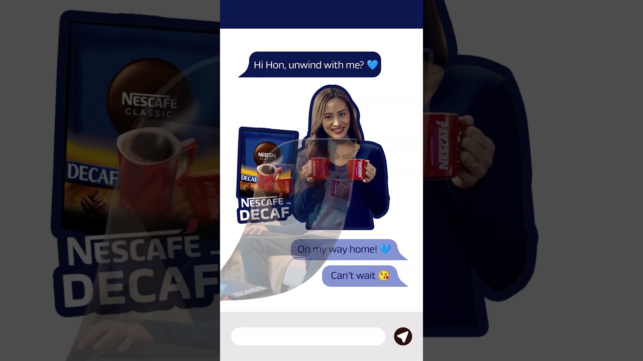 Unwind with NESCAF&Eacute; Decaf