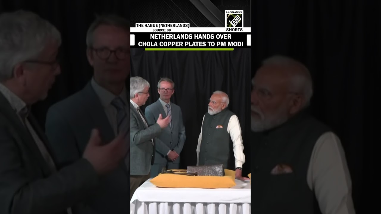 Historic Return: Netherlands restitutes 1,000-Year-Old Chola copper plates to PM Modi in The Hague