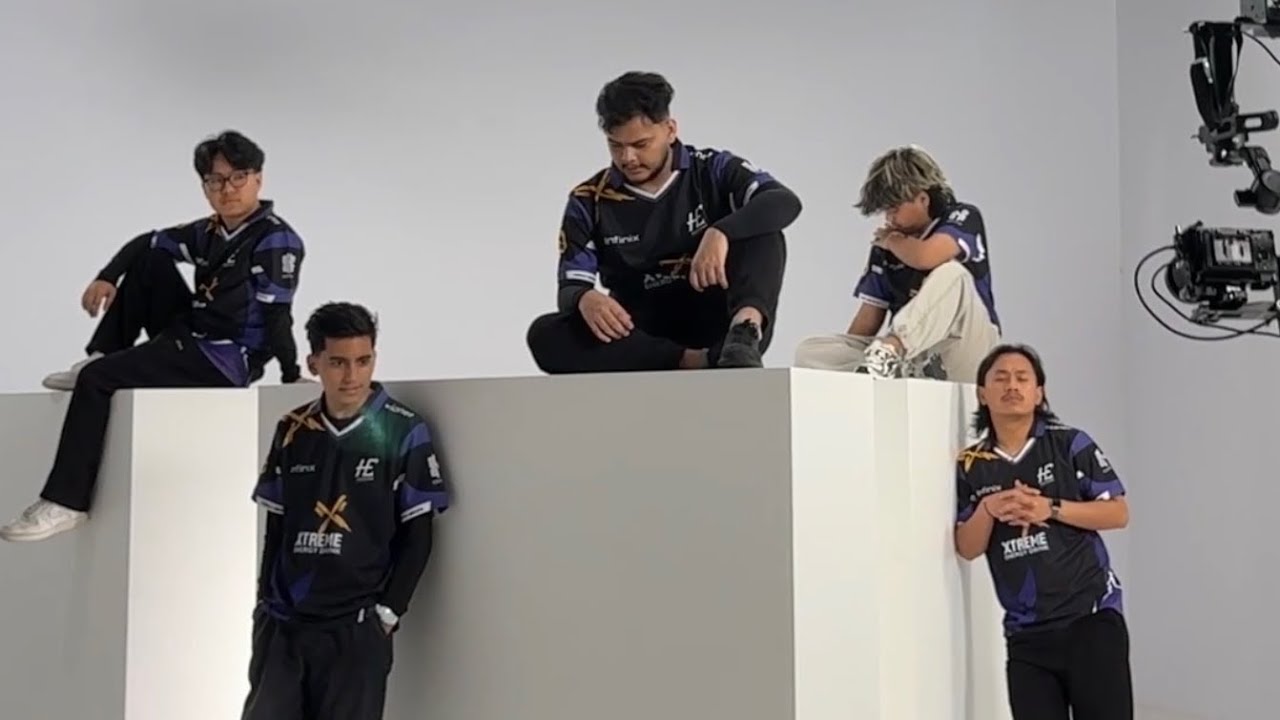 EWC Paris🇫🇷 | Shoot day Bts vlog | Team nepal 🇳🇵@HoraaEsportsOfficial 