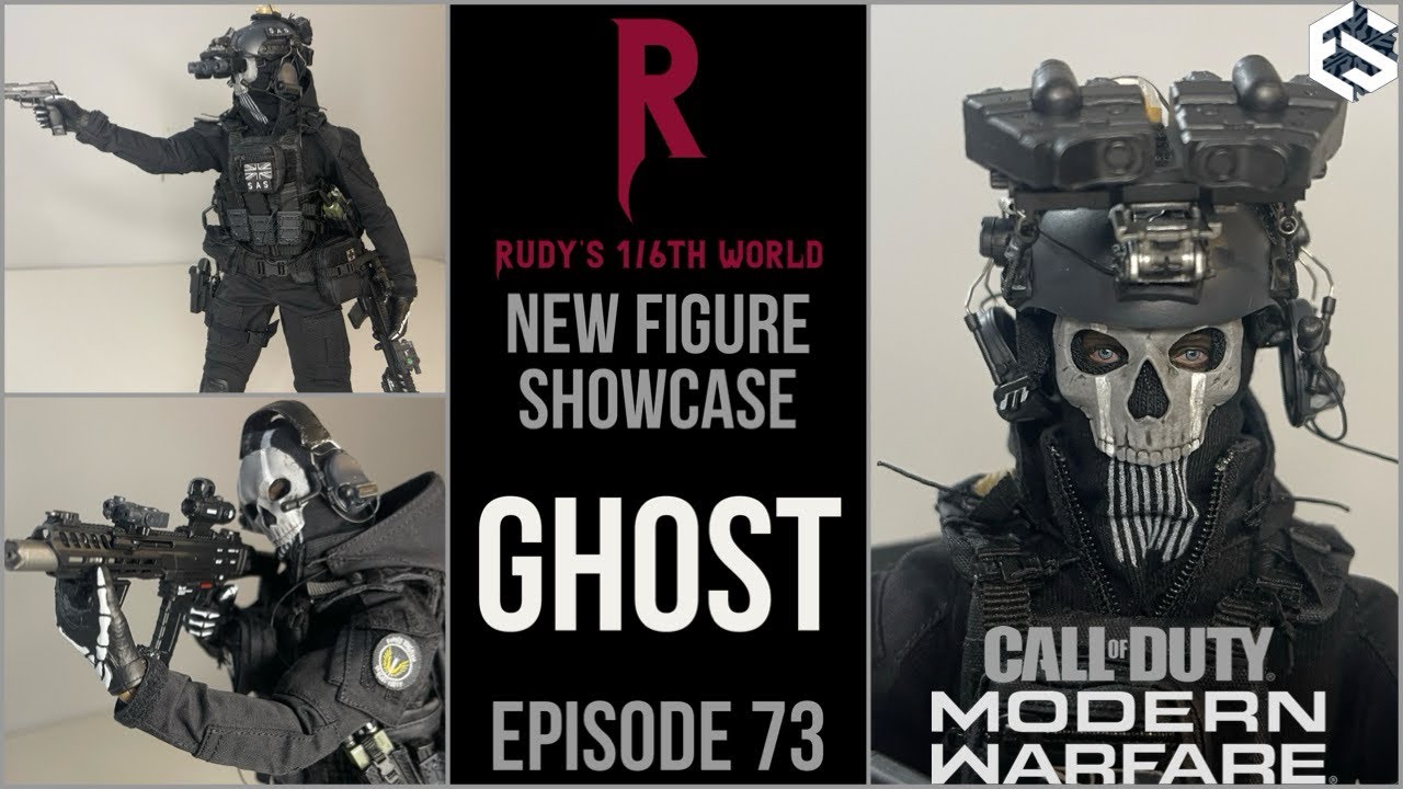 EASY & SIMPLE: BRAVO 0-7 (GHOST: CALL OF DUTY): NEW FIGURE SHOWCASE (EP. 73) #sixthscale