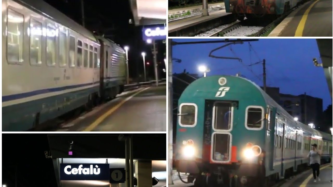 [RACCOLTA] I TRENI NOTTURNI alla stazione di CEFALU'