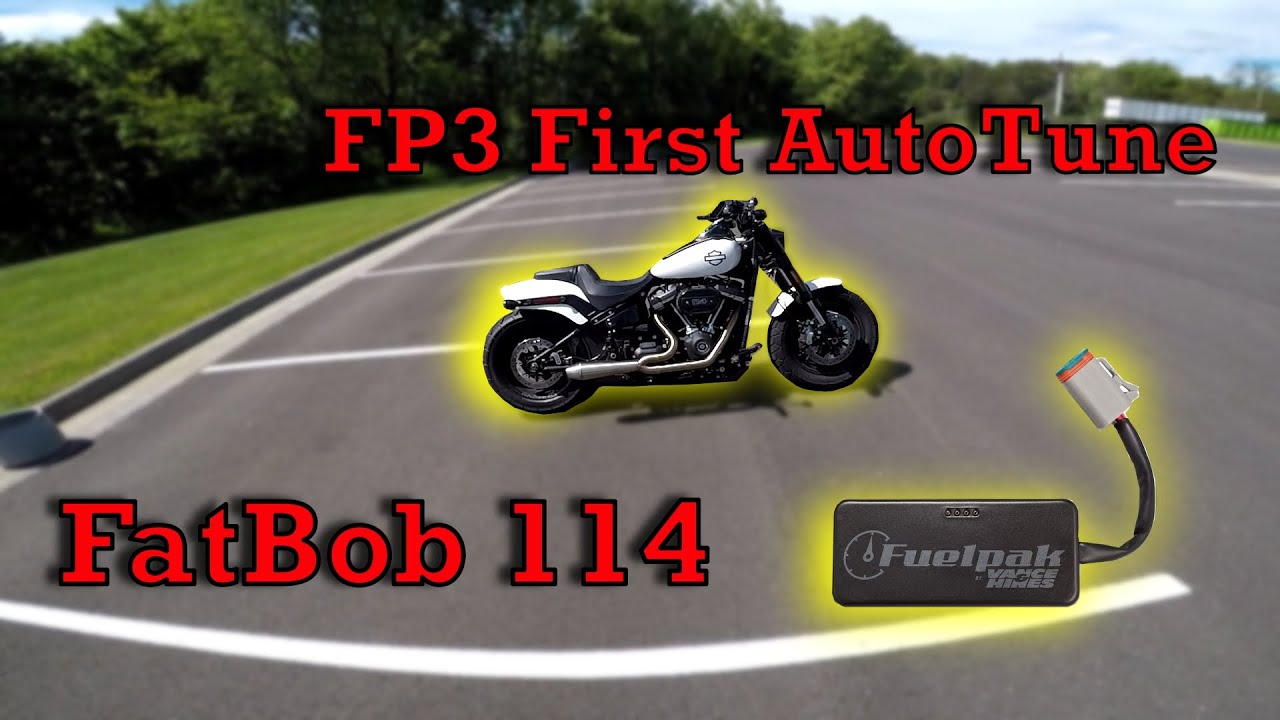 My First AutoTune Session | Vance & Hines FP3 | FatBob 114