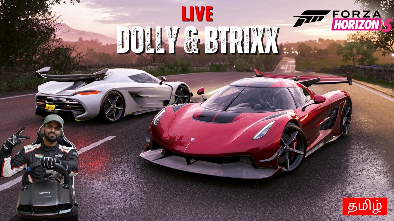 FORZA HORIZON 5 || தமிழ் LIVE G29 Wheel Gameplay