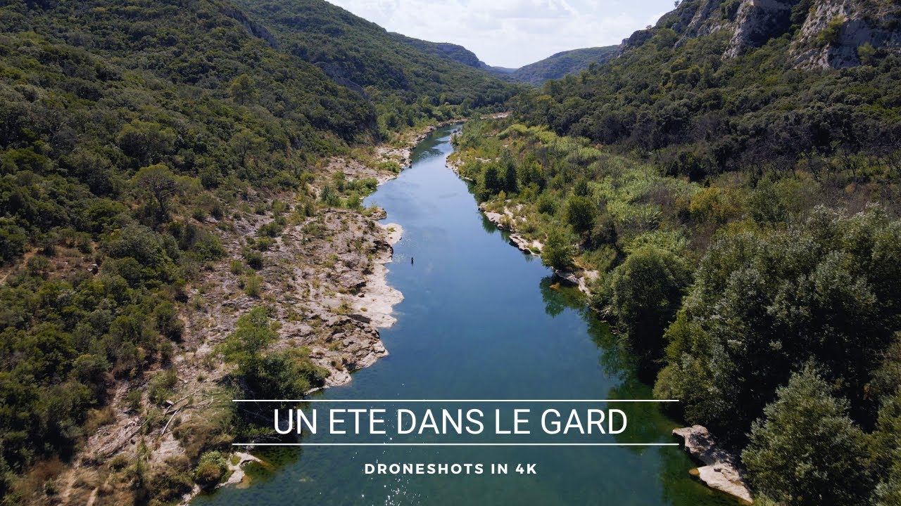 UN ETE DANS LE GARD - LES GORGES DU GARDON - Dji Mavic Air 2