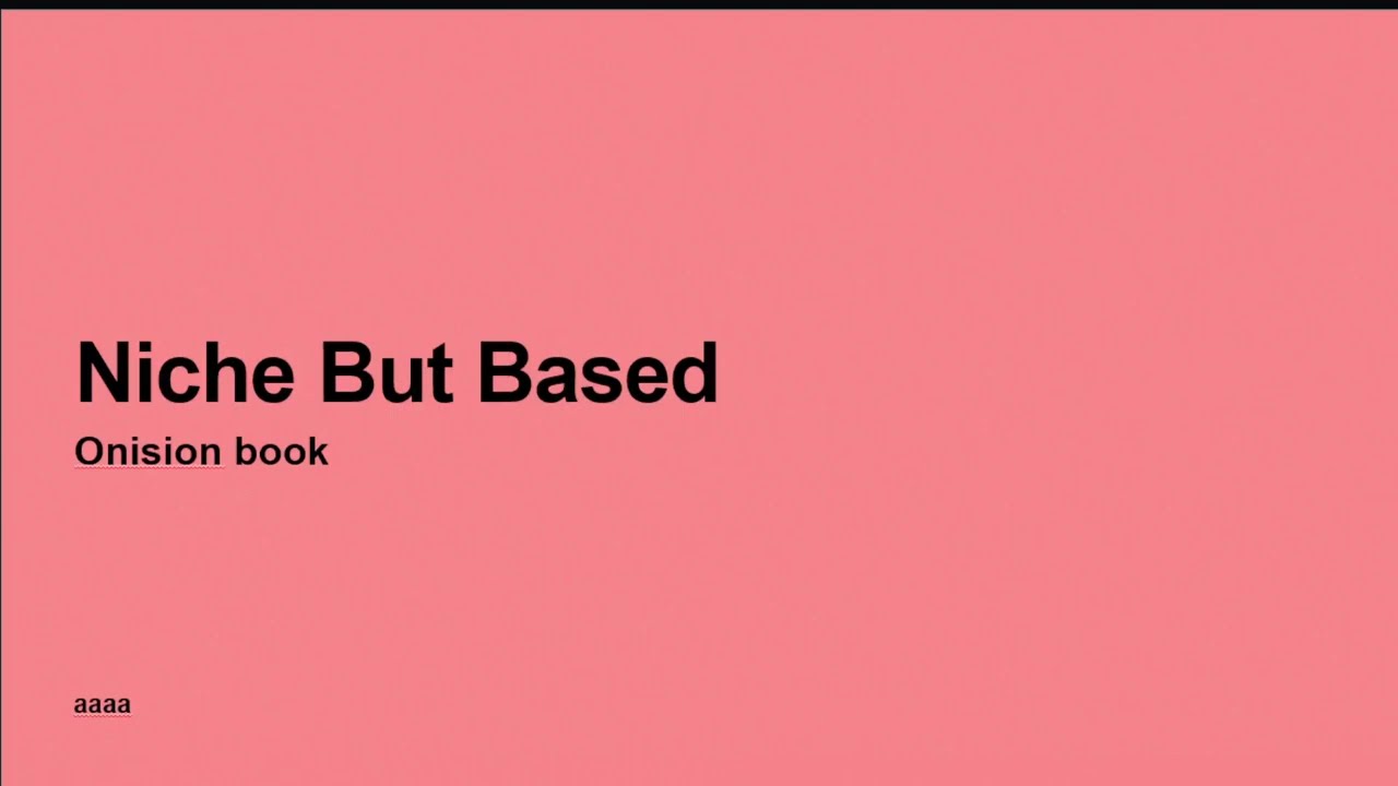 Onision's Book Book Report