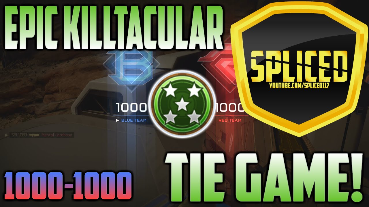 Halo 5 - Epic Killtacular Tie Game!