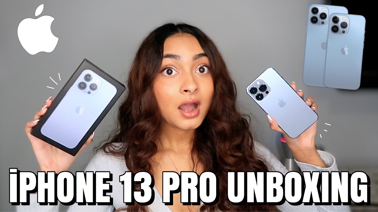 iPHONE 13 PRO UNBOXING SIERRA BLUE + IMPRESSIONS (cinematic & macro camera test)
