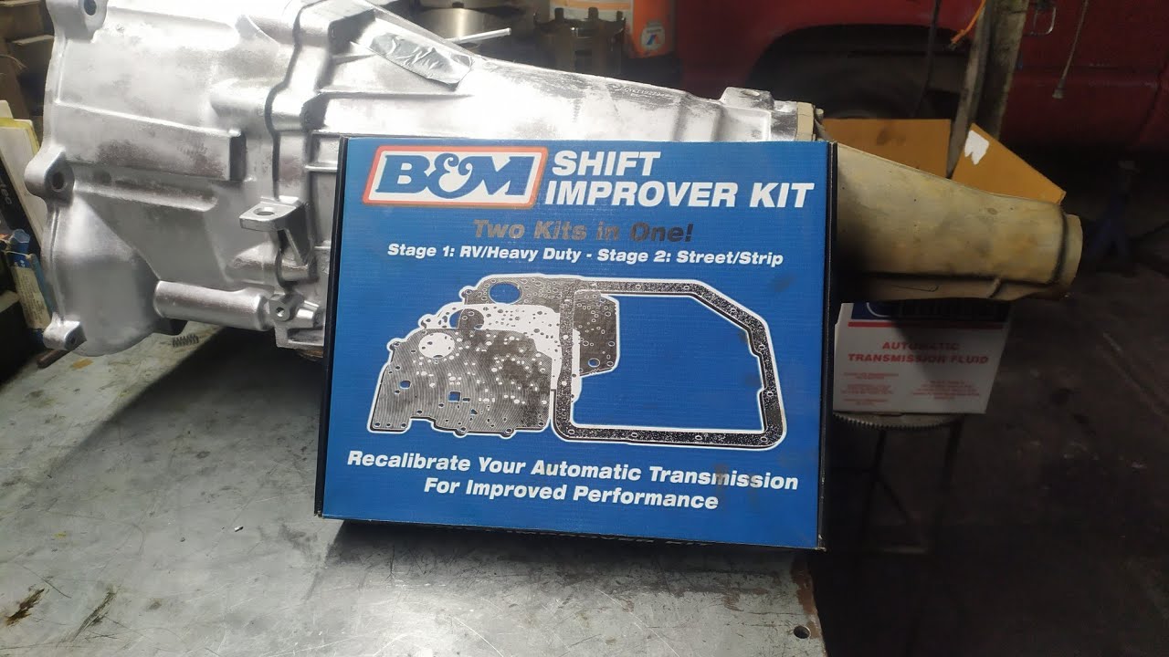 #transmisionautomatica instalación de #shifkit #700r4 #4l60,.#b&m,.