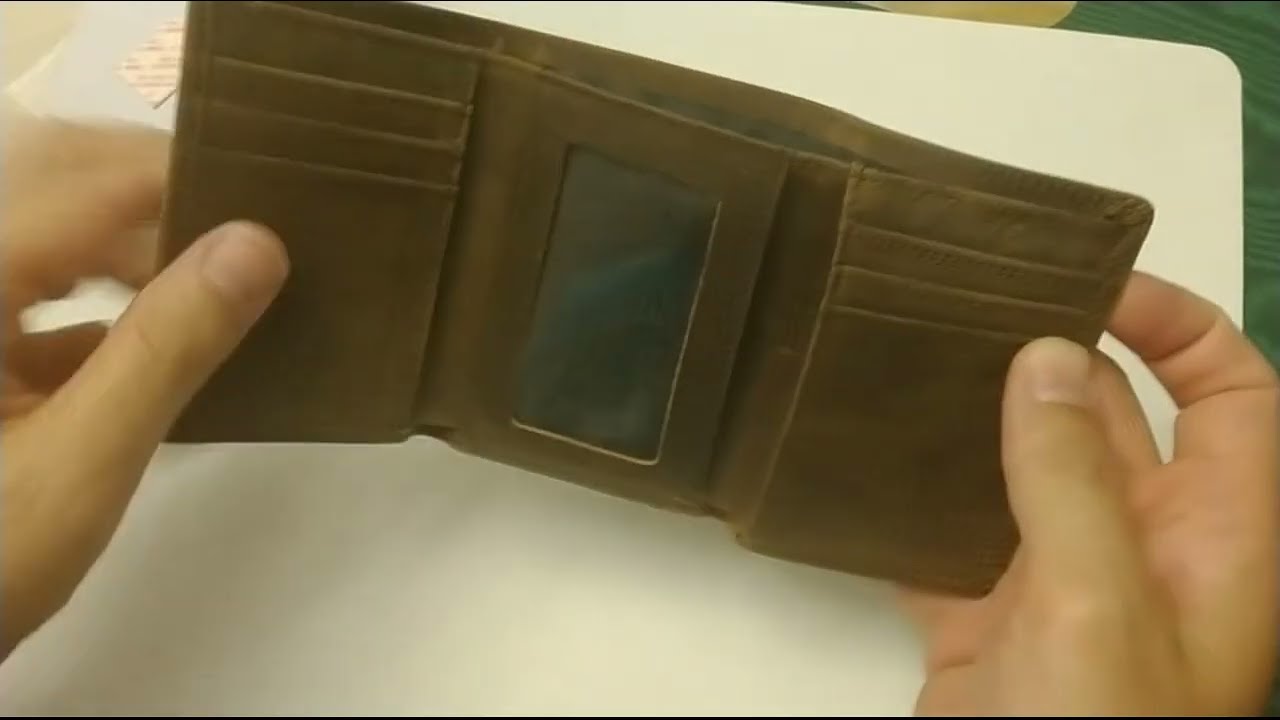 Review STAY FINE Top Grain Leather Trifold Wallet for Men | RFID Blocking | Ultra Strong Stitching |
