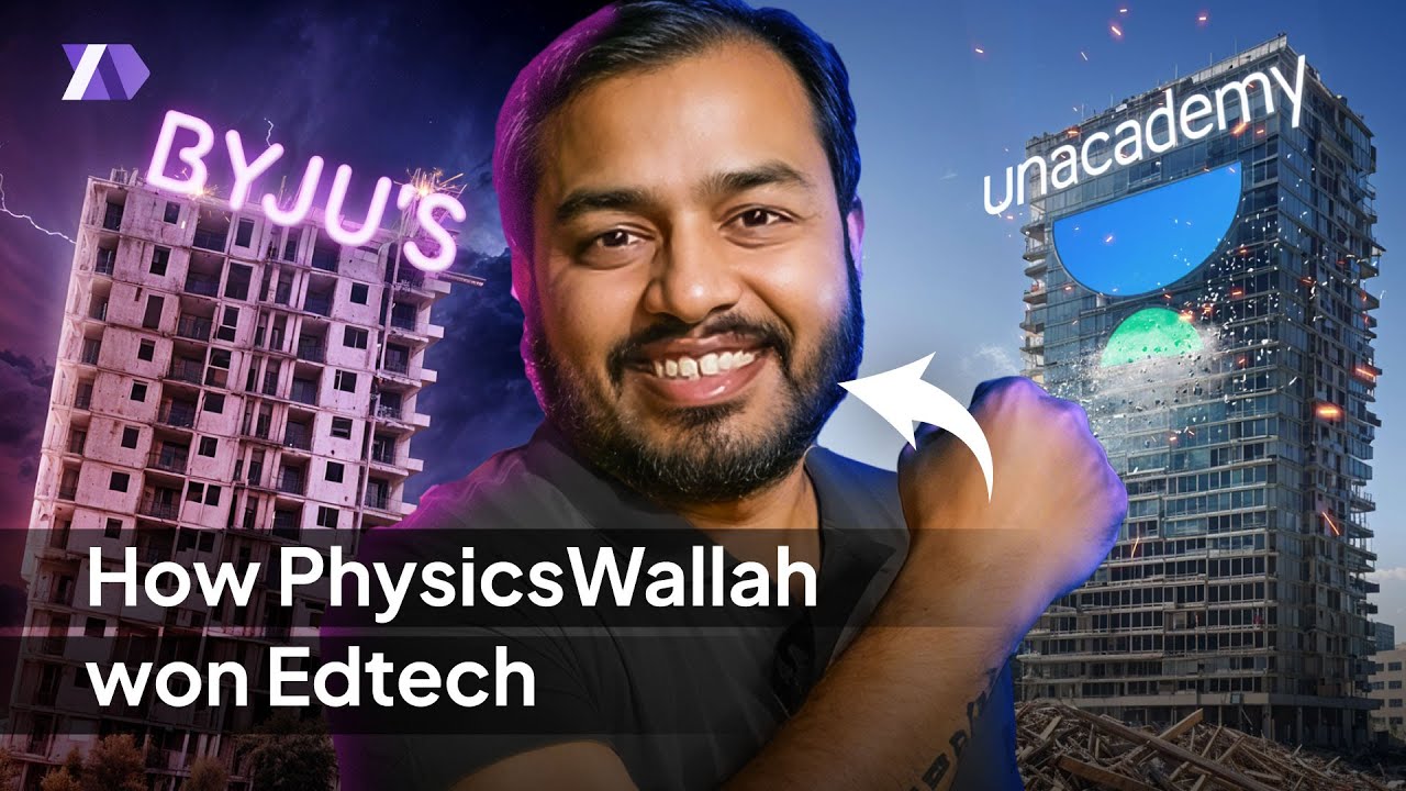 ⁠How PhysicsWallah DEFEATED Byju&rsquo;s and Unacademy | Scale by Airtribe | Product Case Study