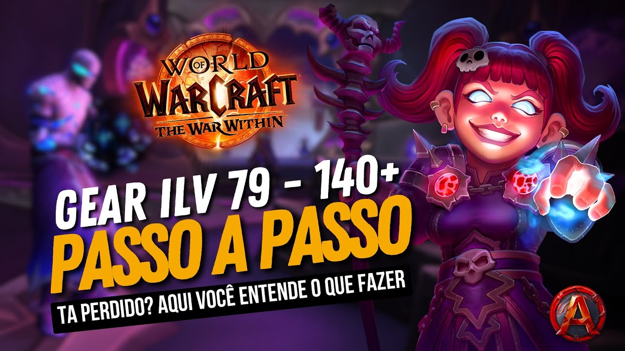 WoW Guia: Suba de Ilvl 79 a 140+ - Passo a Passo Completo!