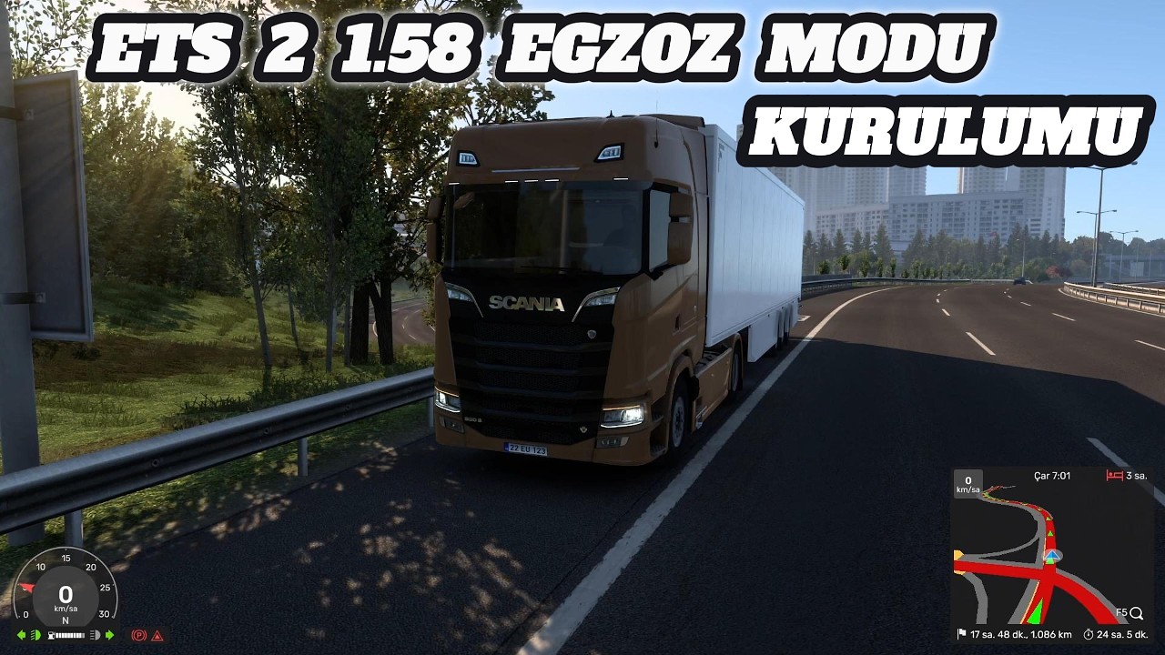 ETS 2 YENİ EGZOZ MODU 1.58 | KURULUM VE OYUNDA SONUÇ