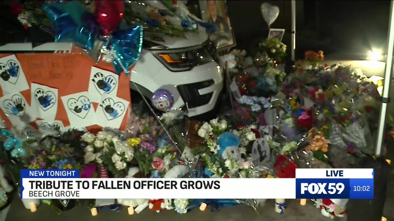 Community honoring fallen Beech Grove police officer