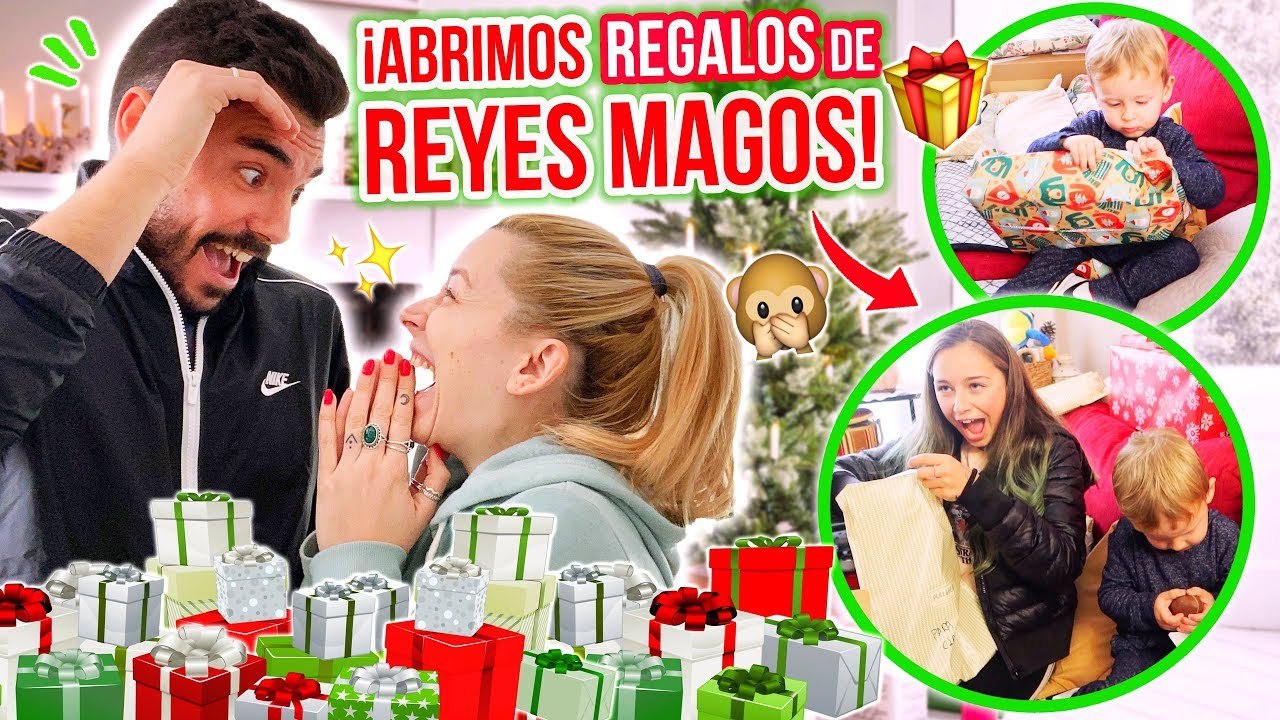 ABRIMOS nuestros REGALOS de REYES MAGOS en FAMILIA 🎁 LOS MEJORES REGALOS DE REYES 2020
