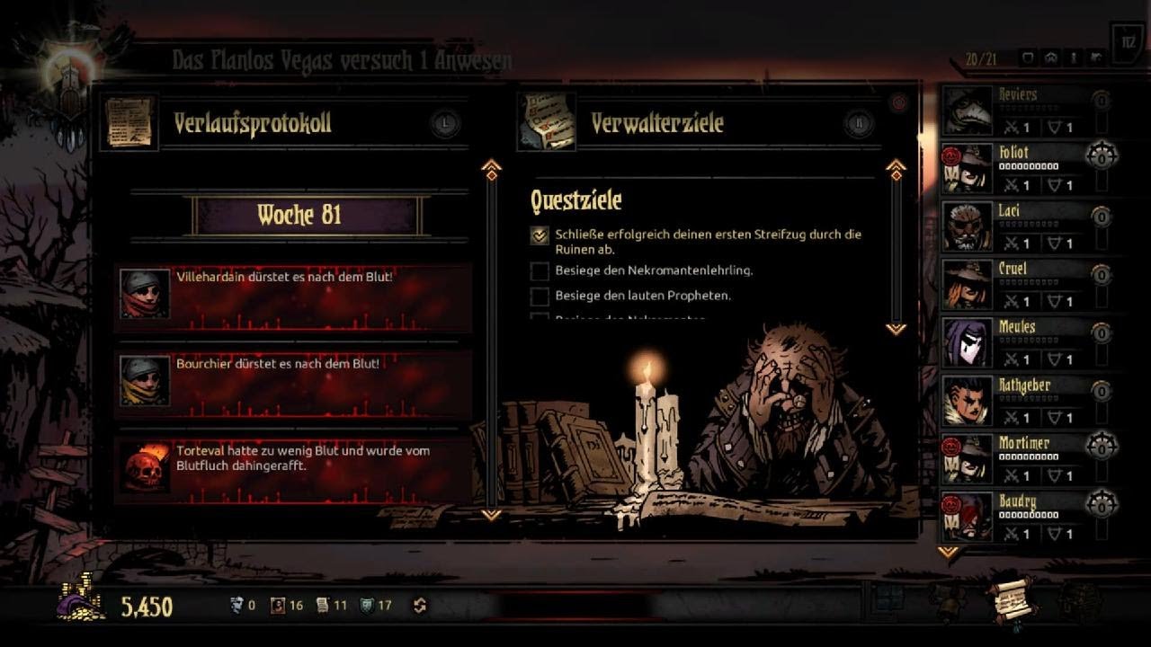 Ein Ausflug in,,. Darkest Dungeon