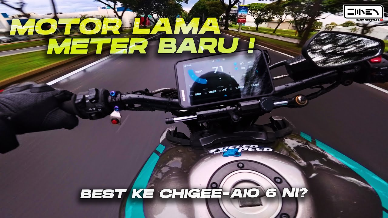 BEST SANGAT KE METER / DASHCAM CHIGEE AIO-6 NI ? ⚡ Yamaha MT-09 Malaysia | Insta360 Ace Pro 2 [4K]