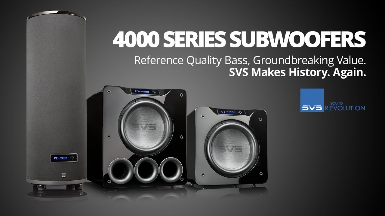 SVS 4000 Series Subwoofer Technology Overview