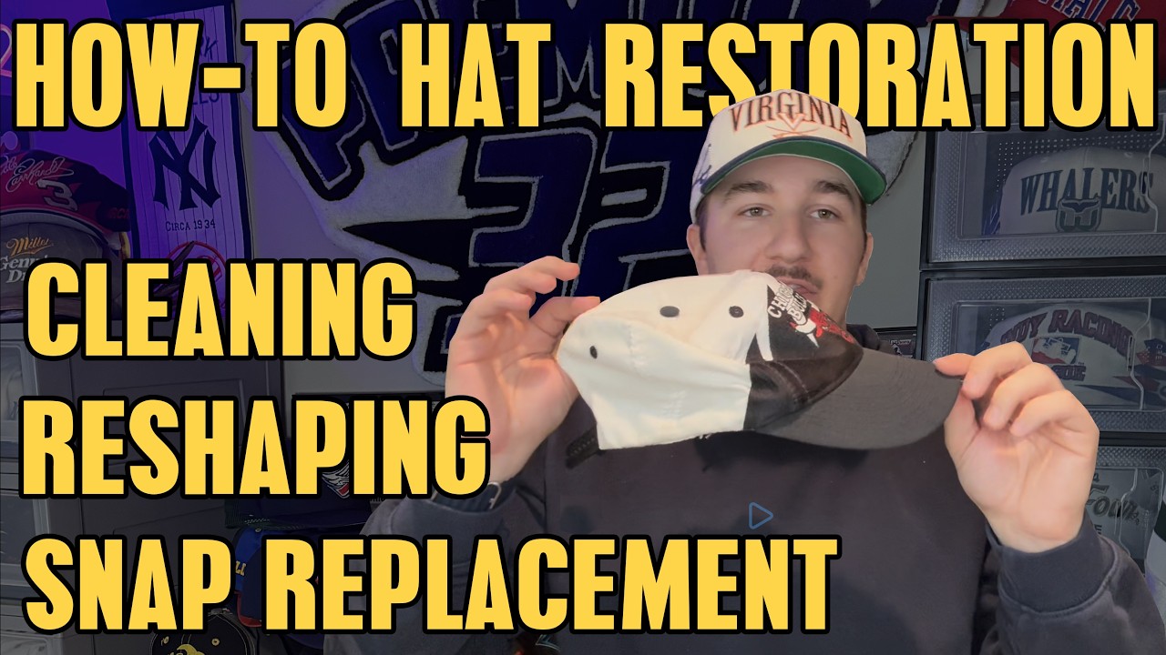 HOW TO CLEAN AND RESTORE YOUR FAVORITE HAT!! - A FULL GUIDE
