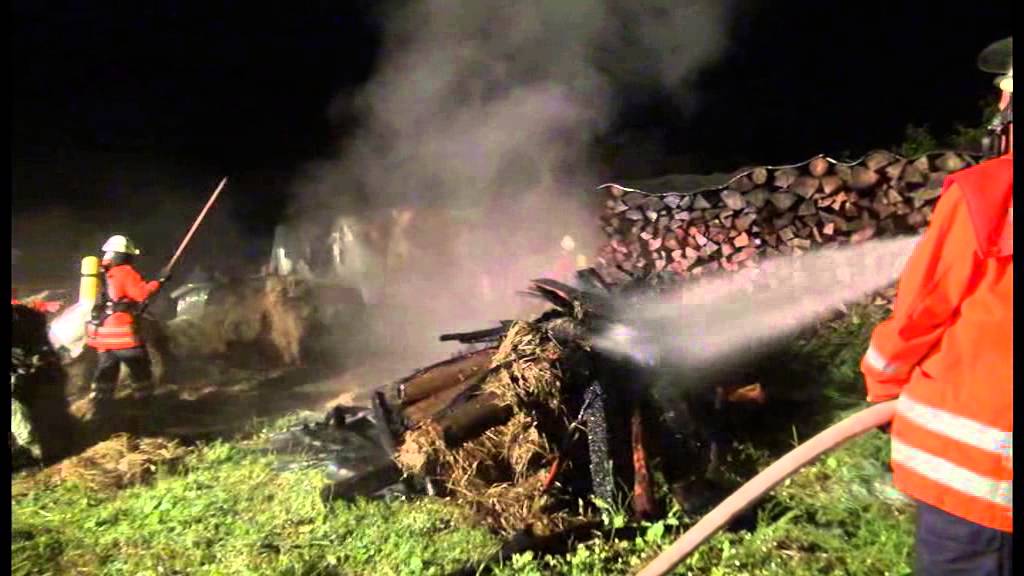 Brandstiftung? Feueralarm in Börry