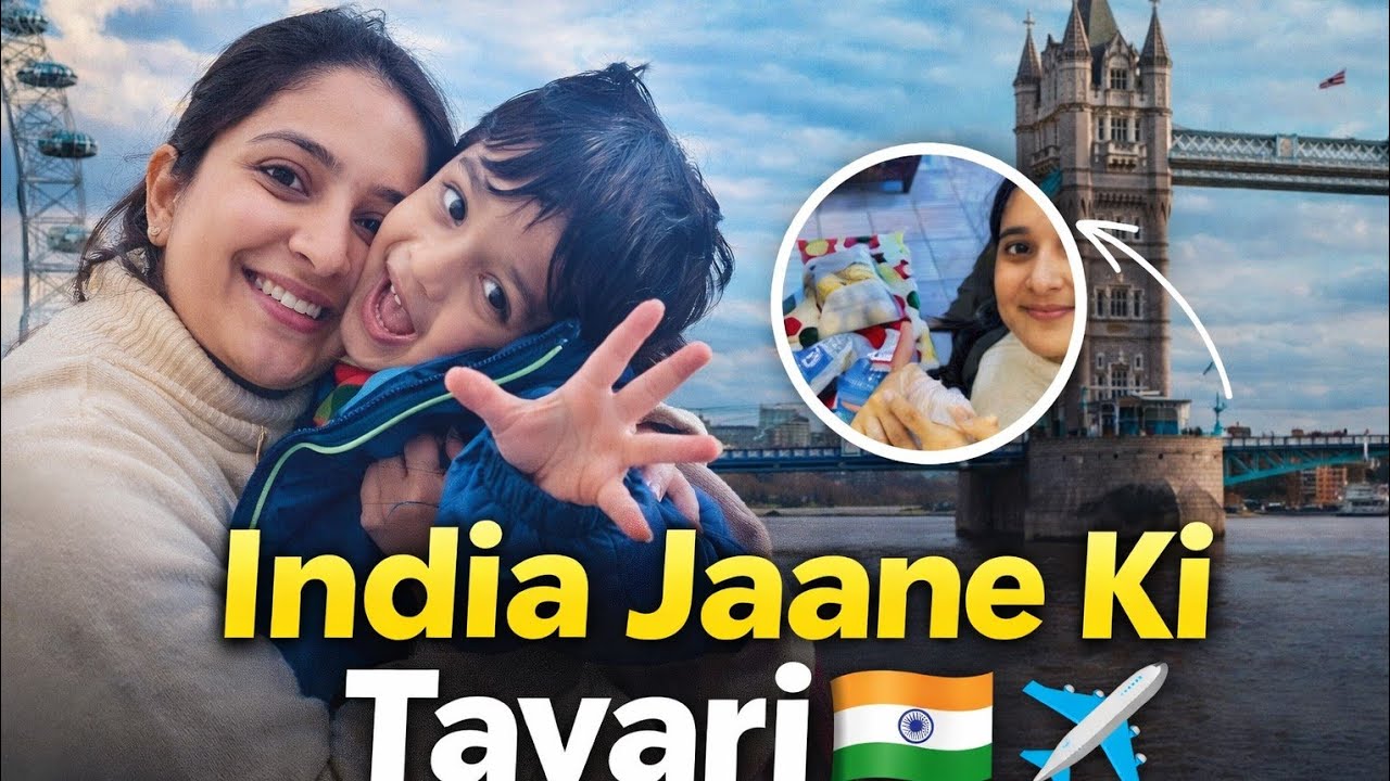 UK Se India Jaane Ki Tayari 🇮🇳✈️ | Shopping Before India Trip 🛍️🇬🇧 | Family Vlog@parulyadavindian 