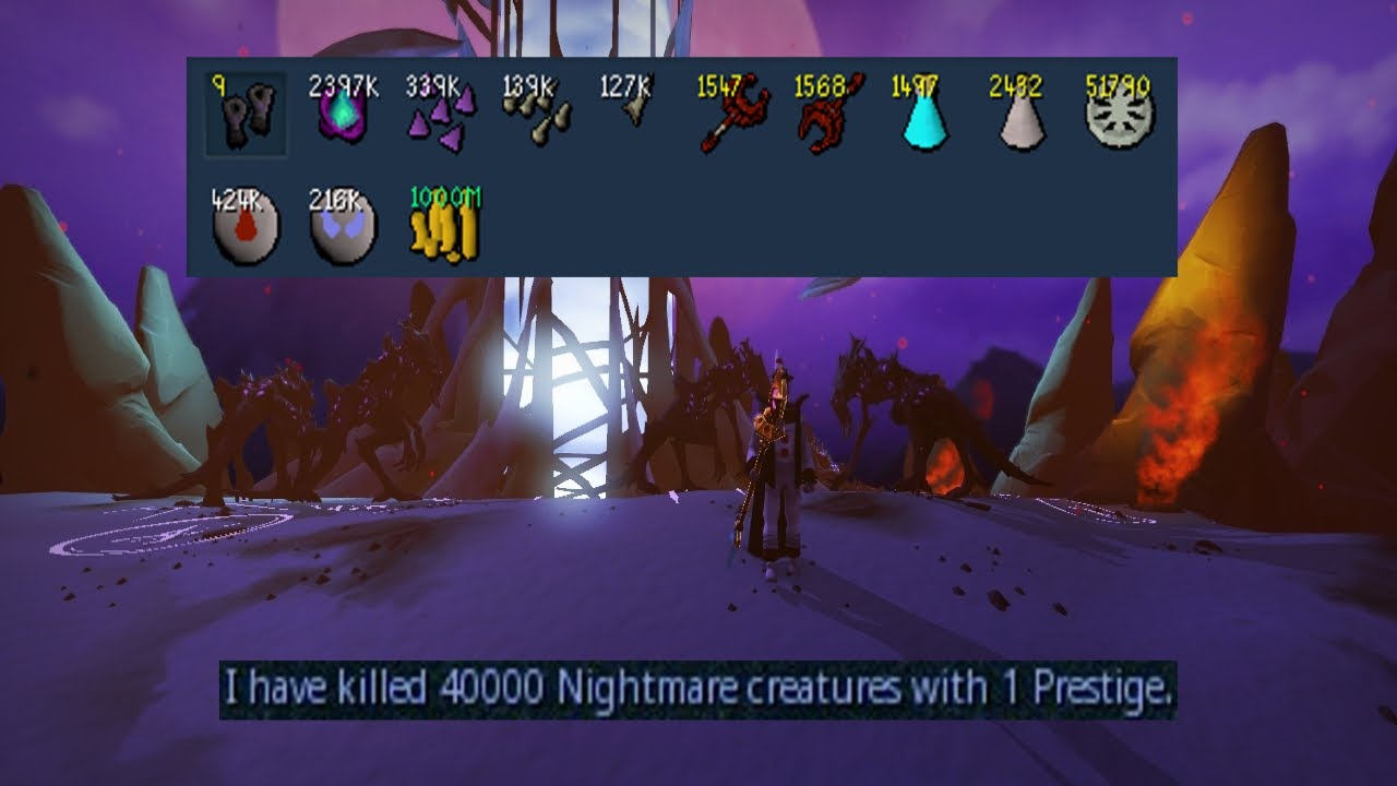 Low Effort Nightmare Creature Guide | Loot from 100000 Kills | Runescape 3