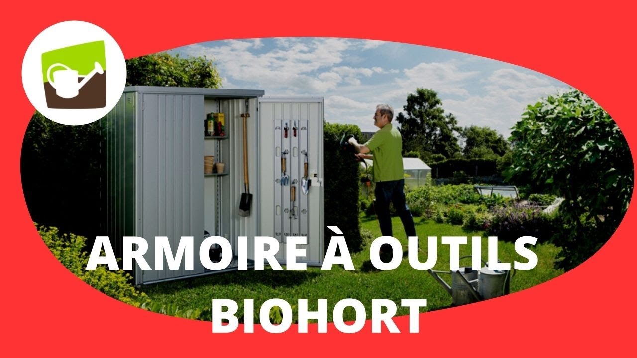 Tout savoir sur l'armoire à outils BIOHORT disponible chez Jardin et Saisons