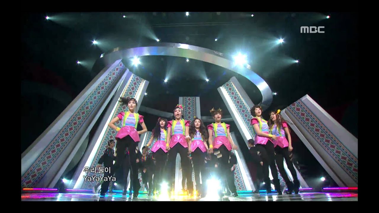 T-ARA : Yayaya - 티아라, 야야야, 쇼! 음악중심, 2010/12/11 - MBC