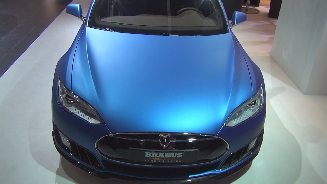 Tesla Model S P85D Brabus Zero Emission (2016) Exterior and Interior in 3D