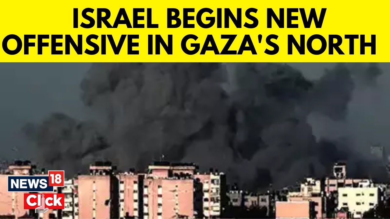 Israel&rsquo;s War On Gaza Updates: Ground Assaults Intensify In North And South | English News  | N18V