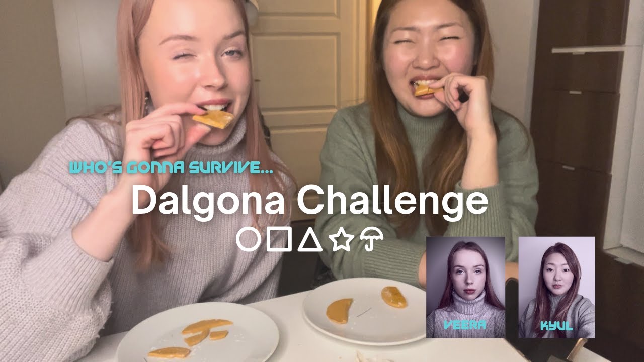 Veera's Unboxing Korea - Dalgona