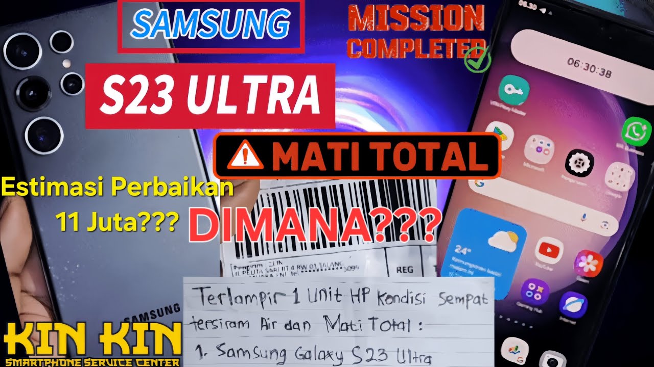 PERBAIKAN SAMSUNG S23 ULTRA (S918) MATI TOTAL | SERVICE SAMSUNG MATOT | S23 ULTRA DEAD FIX.