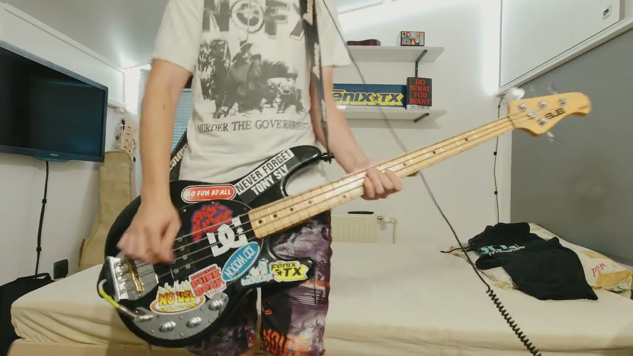 MxPx - Let It Happen BASS Cover