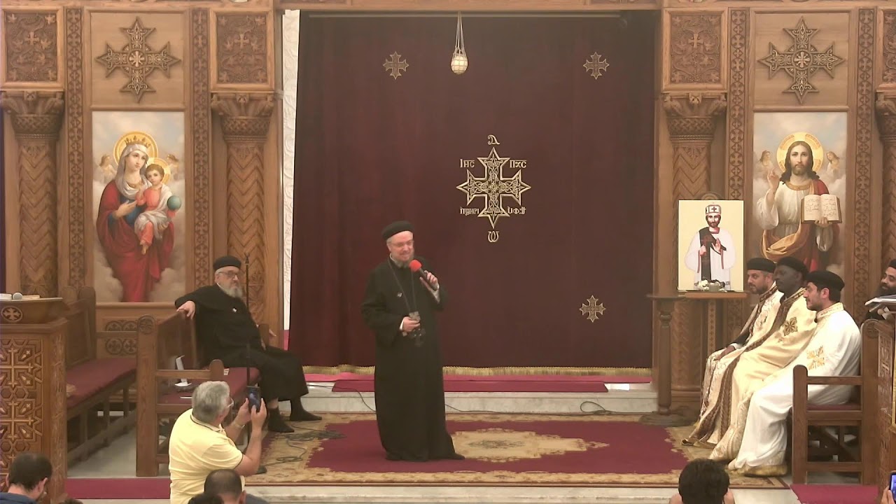حفل استقبال ابونا كيرلس ماهر وابونا ستيفين نسيم وابونا مارك انطونى -السبت 29 مارس 2025