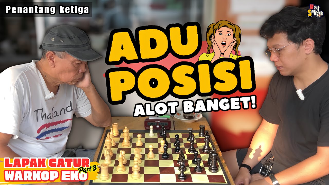 TERLALU ALOT ! FIX GA CUKUP 10 MENIT MAIN !! PENANTANG KETIGA ASAL KARO MEDAN LAPAK CATUR WARKOP EKO